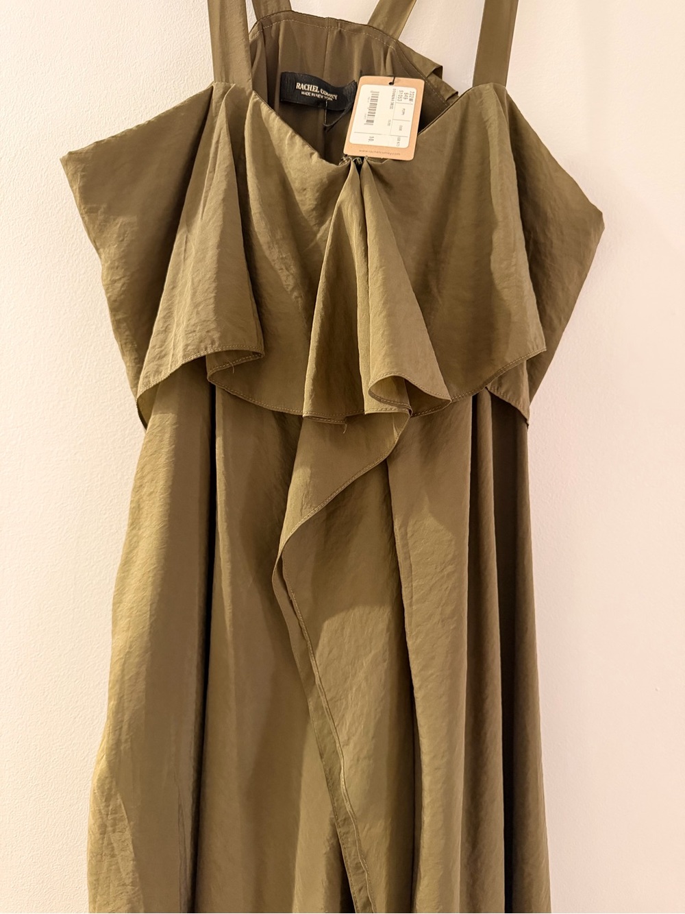 Rachel Comey Dovalina Dress in Olive - Picture 2 of 8